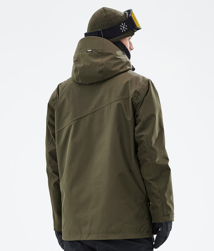 Dope Adept Snowboardjacka Herr Olive Green