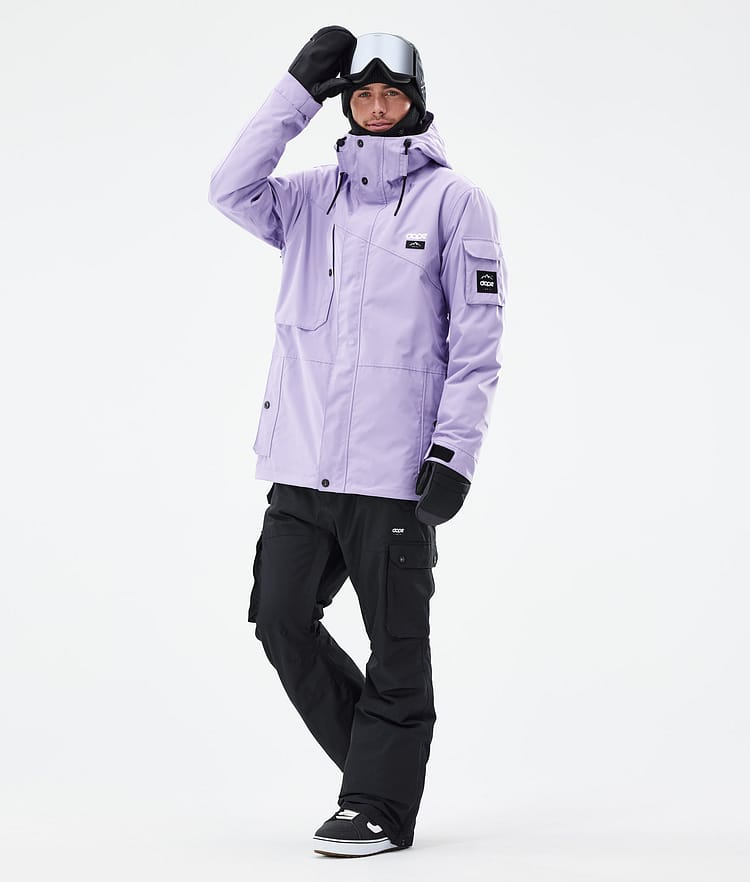 Dope Adept Snowboardjacka Herr Faded Violet Renewed, Bild 3 av 9