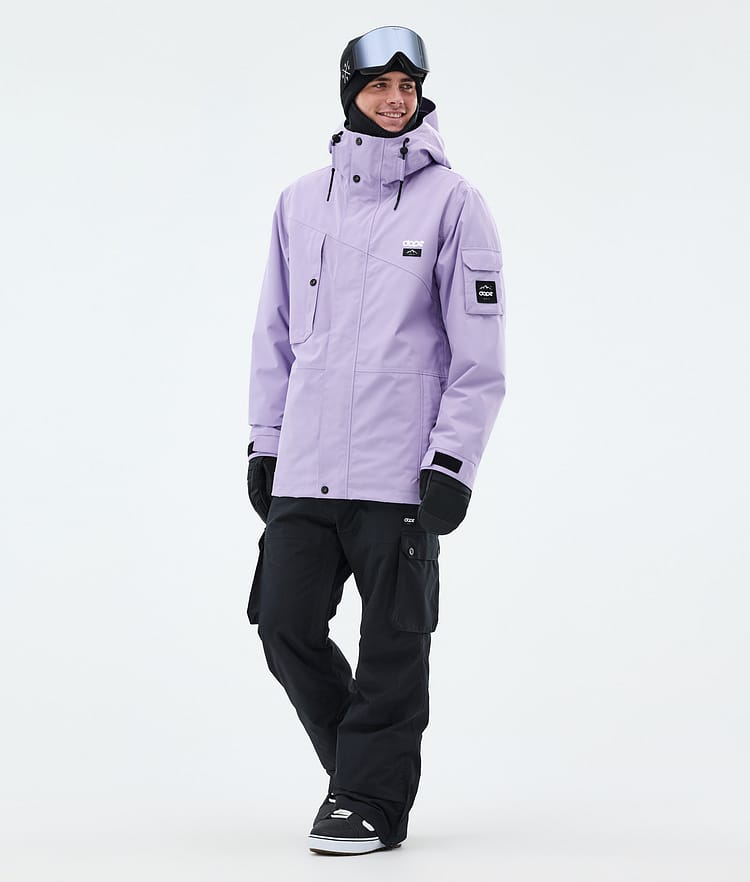 Dope Adept Snowboardjacka Herr Faded Violet Renewed, Bild 3 av 10