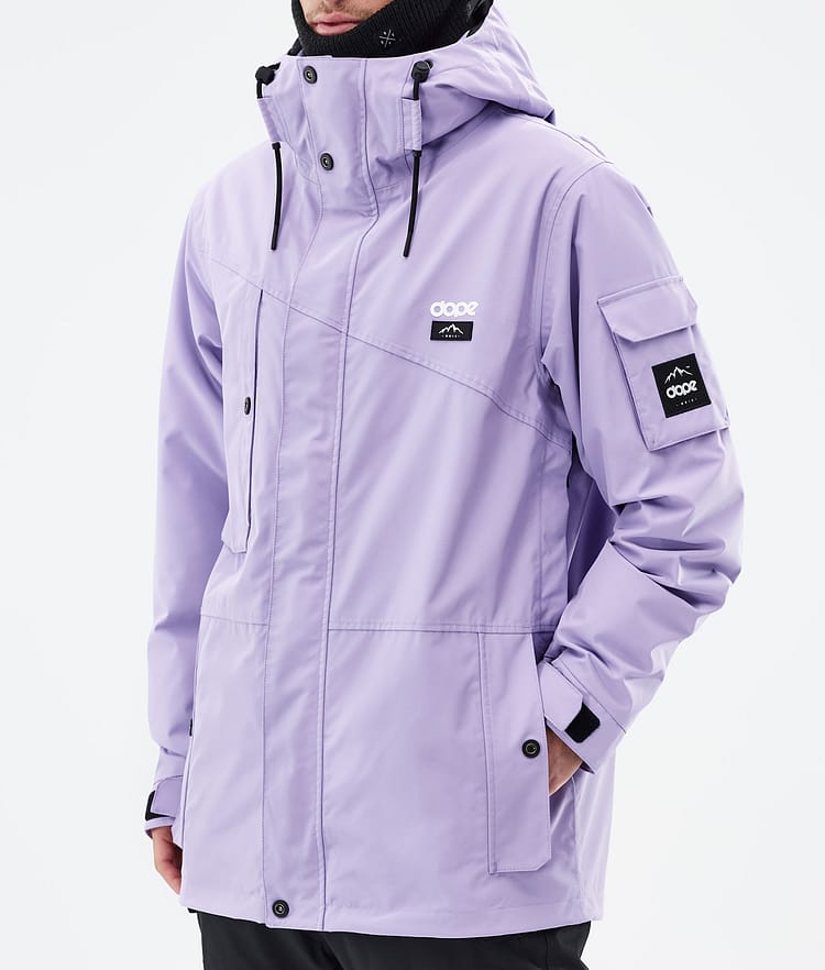 Dope Adept Snowboardjacka Herr Faded Violet Renewed, Bild 8 av 9