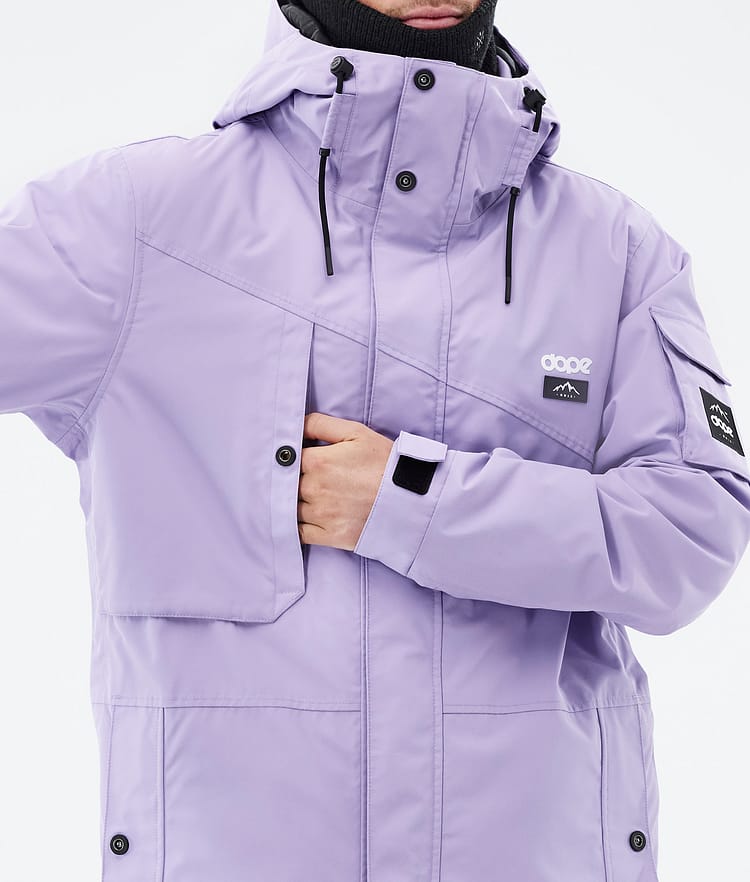 Dope Adept Snowboardjacka Herr Faded Violet Renewed, Bild 9 av 9