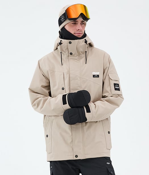 Dope Adept Snowboardjacka Herr Sand