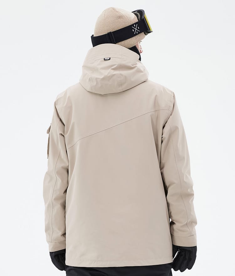 Dope Adept Snowboardjacka Herr Sand Renewed