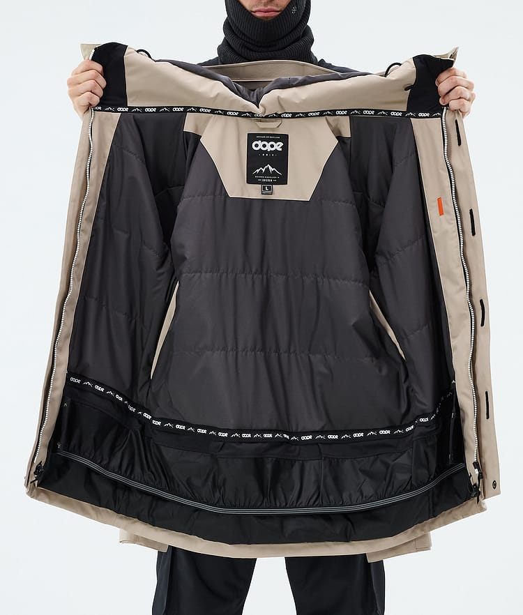 Dope Adept Snowboardjacka Herr Sand, Image 9 of 9
