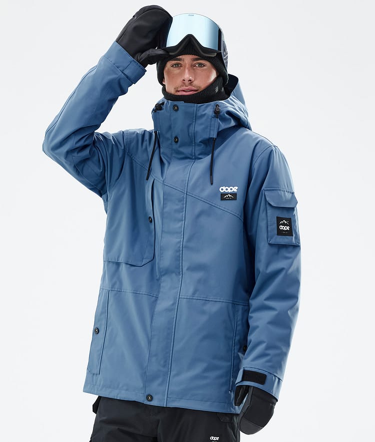 Dope Adept Snowboardjacka Herr Blue Steel Renewed, Bild 1 av 9