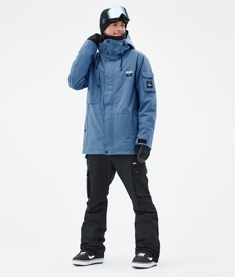 Dope Adept Snowboardjacka Herr Blue Steel Renewed, Bild 3 av 9