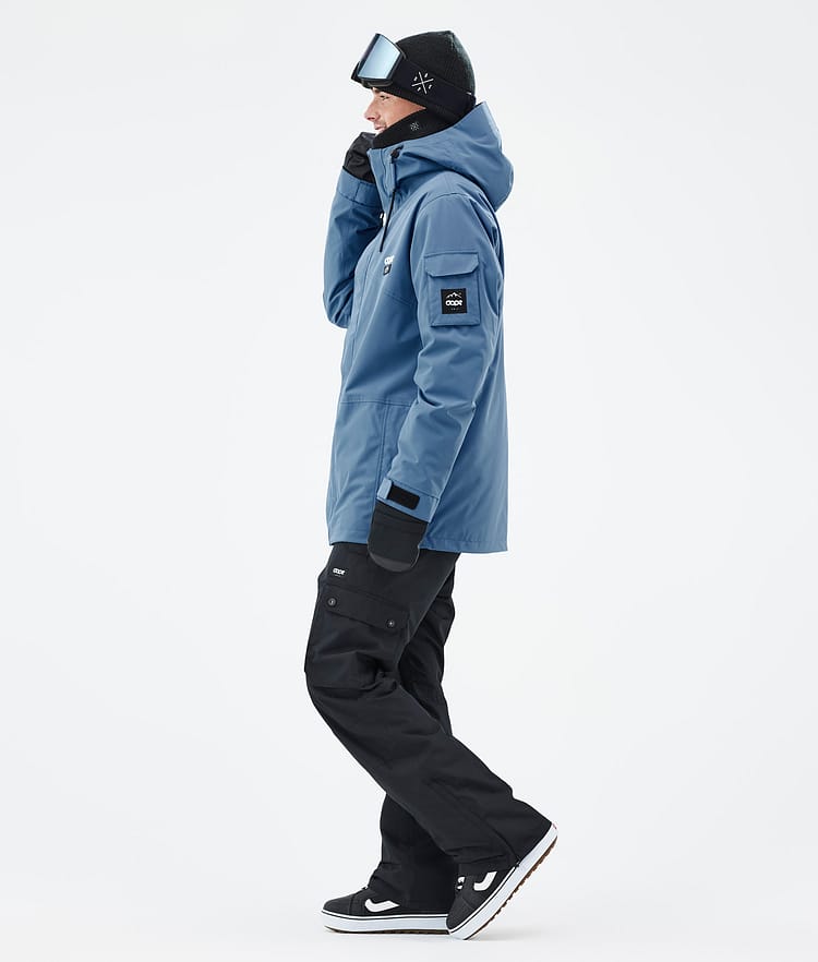 Dope Adept Snowboardjacka Herr Blue Steel