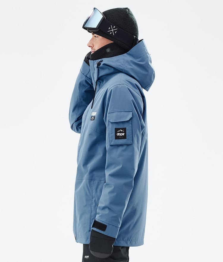 Dope Adept Snowboardjacka Herr Blue Steel Renewed, Bild 6 av 9