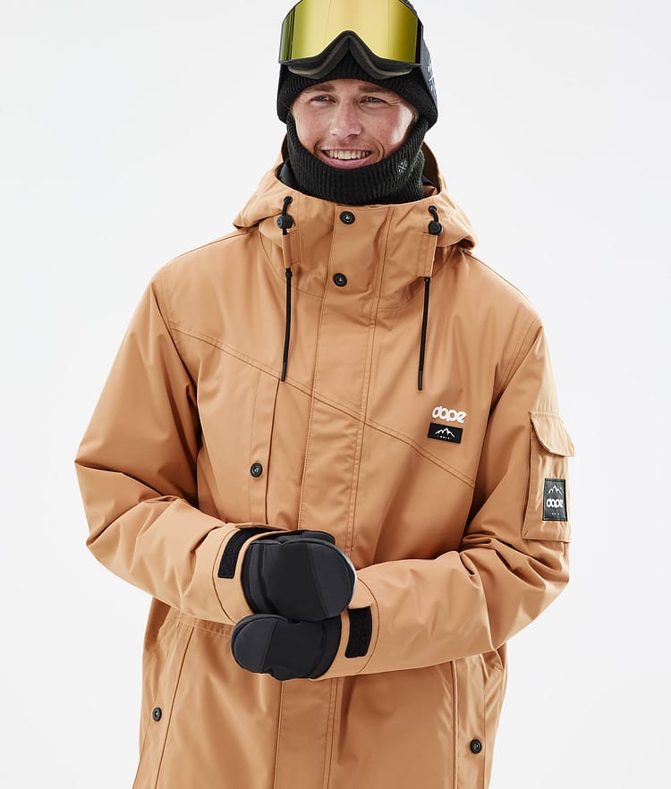 Dope Adept Skidjacka Herr Khaki Yellow, Bild 2 av 9