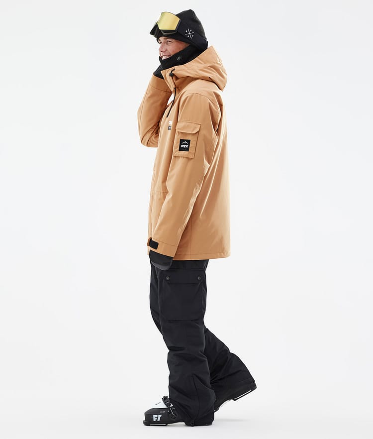 Dope Adept Skidjacka Herr Khaki Yellow, Bild 4 av 9