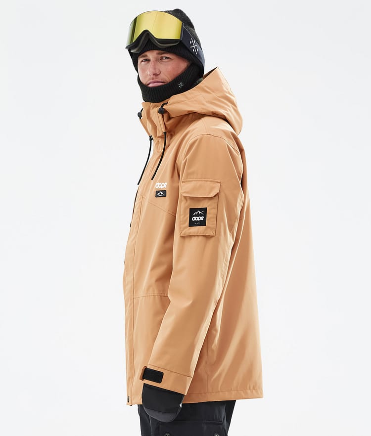 Dope Adept Snowboardjacka Herr Khaki Yellow, Bild 6 av 9