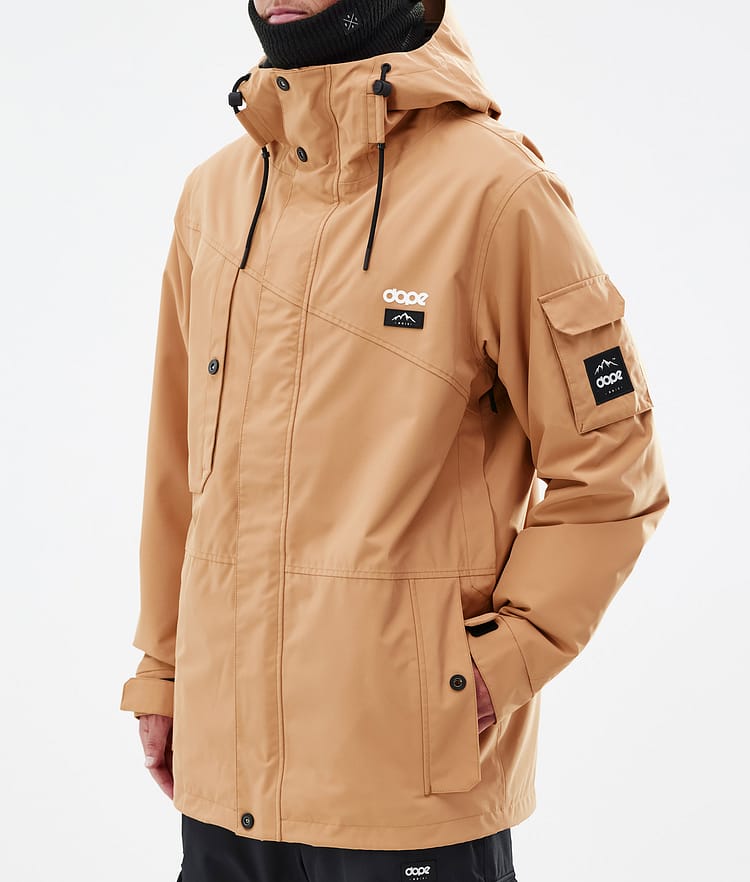 Dope Adept Snowboardjacka Herr Khaki Yellow, Bild 8 av 9