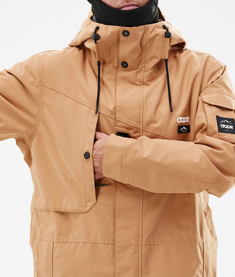 Dope Adept Skidjacka Herr Khaki Yellow, Bild 9 av 9