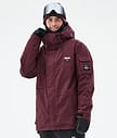 Dope Adept Snowboardjacka Herr Don Burgundy