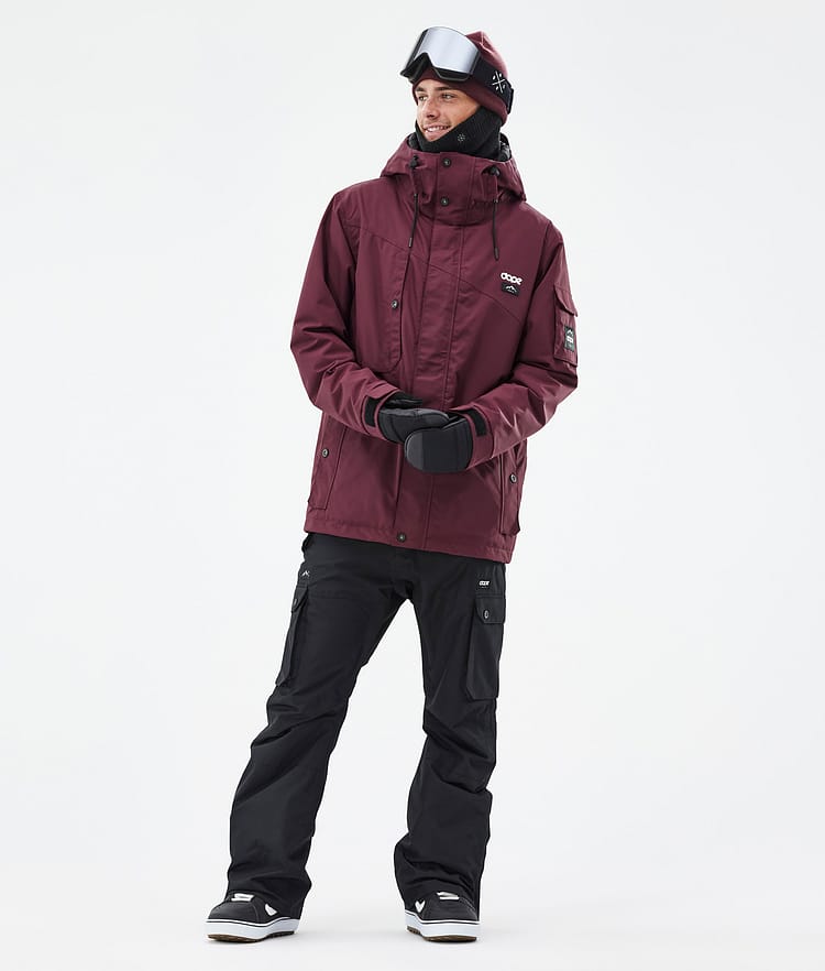 Dope Adept Snowboardjacka Herr Don Burgundy, Bild 2 av 9