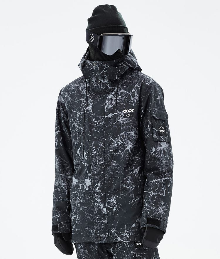 Dope Adept Snowboardjacka Herr Rock Black, Bild 1 av 10