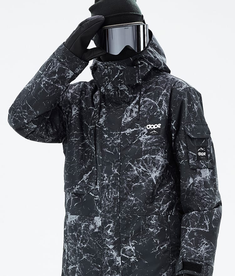 Dope Adept Snowboardjacka Herr Rock Black, Bild 2 av 10