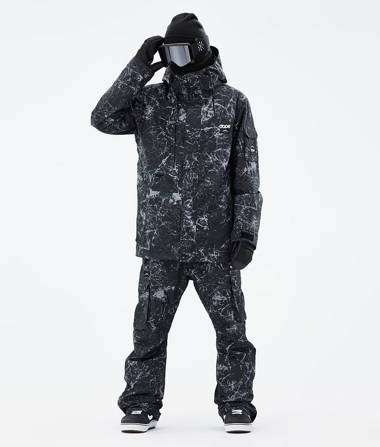 Dope Adept Snowboardjacka Herr Rock Black, Bild 3 av 10