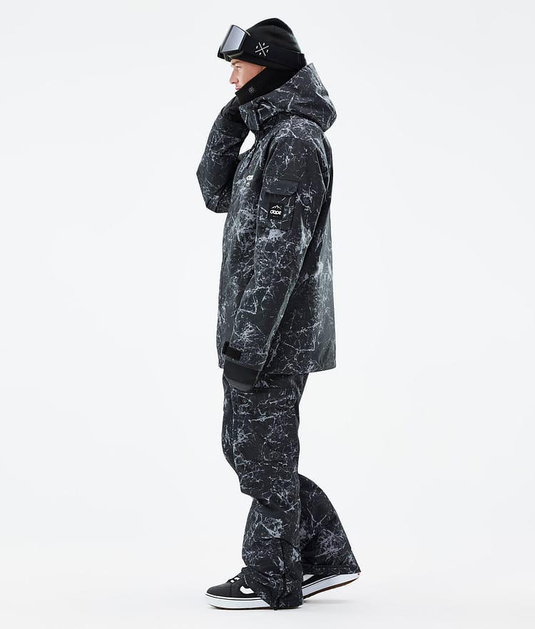 Dope Adept Snowboardjacka Herr Rock Black