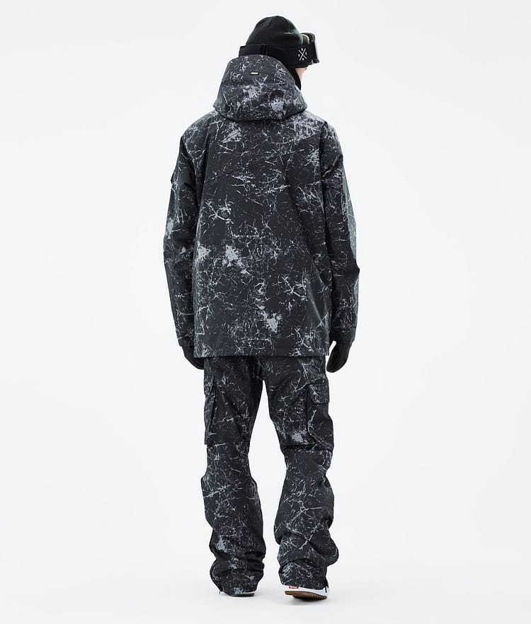 Dope Adept Snowboardjacka Herr Rock Black