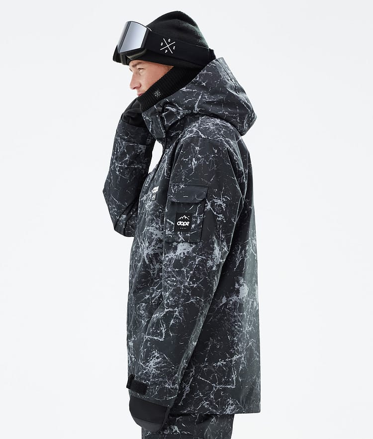 Dope Adept Snowboardjacka Herr Rock Black, Bild 6 av 10