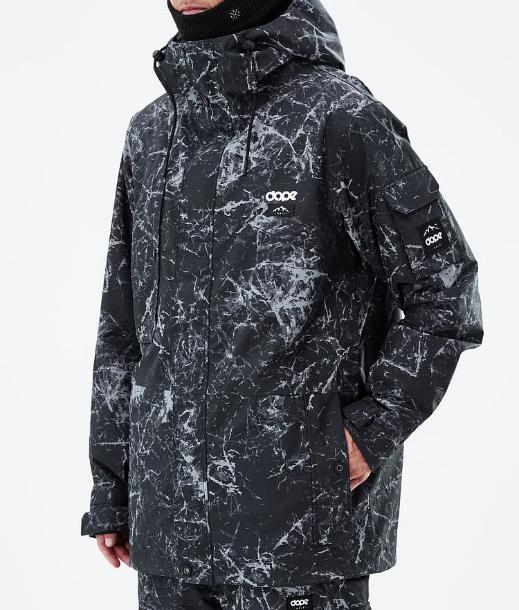 Dope Adept Snowboardjacka Herr Rock Black, Bild 8 av 10