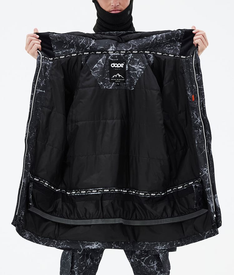 Dope Adept Snowboardjacka Herr Rock Black, Bild 10 av 10