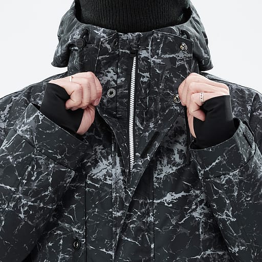 Främre dragkedja med dubbla flikar Huvudproduktbild,