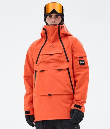 Dope Akin Snowboardjacka Man Orange