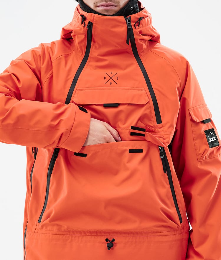 Dope Akin Snowboardjacka Herr Orange, Bild 9 av 8