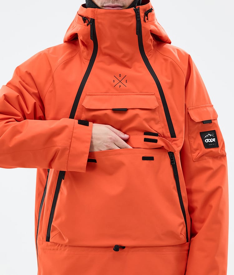 Dope Akin Snowboardjacka Herr Orange, Bild 9 av 10