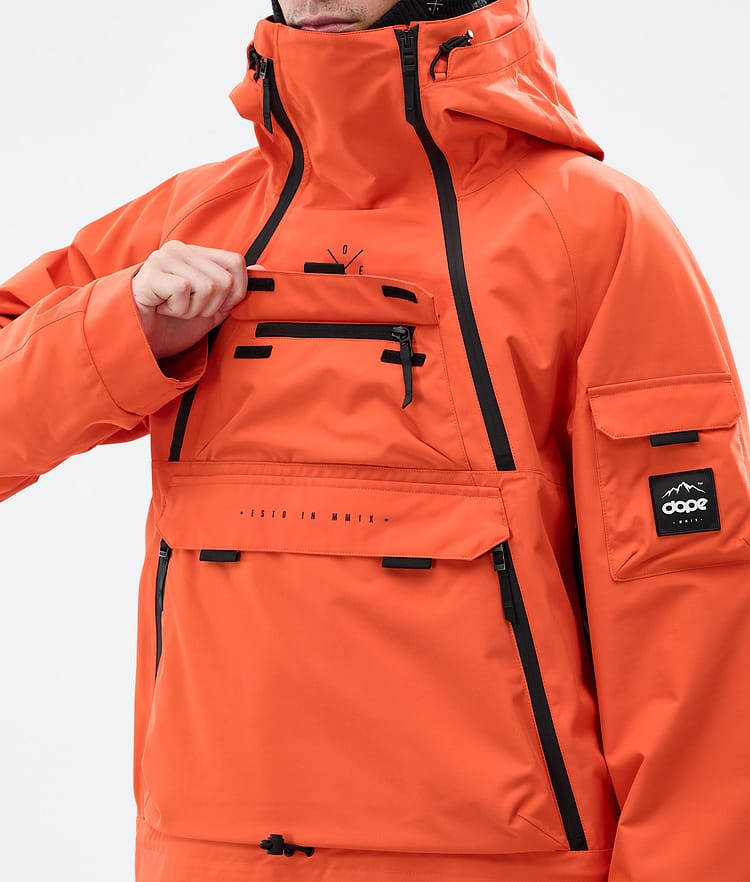 Dope Akin Snowboardjacka Herr Orange, Bild 10 av 10