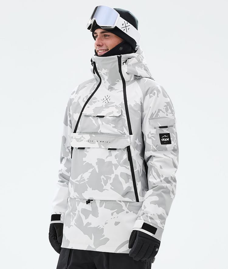 Dope Akin Snowboardjacka Herr Grey Camo, Bild 1 av 10