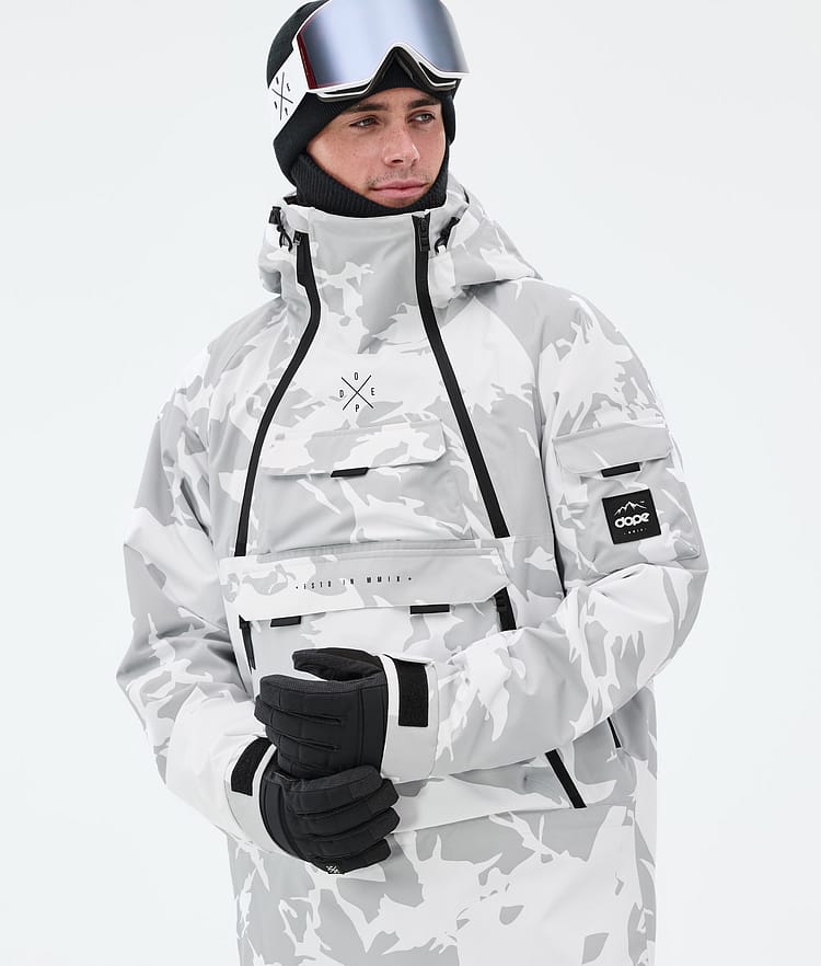 Dope Akin Snowboardjacka Herr Grey Camo, Bild 2 av 10