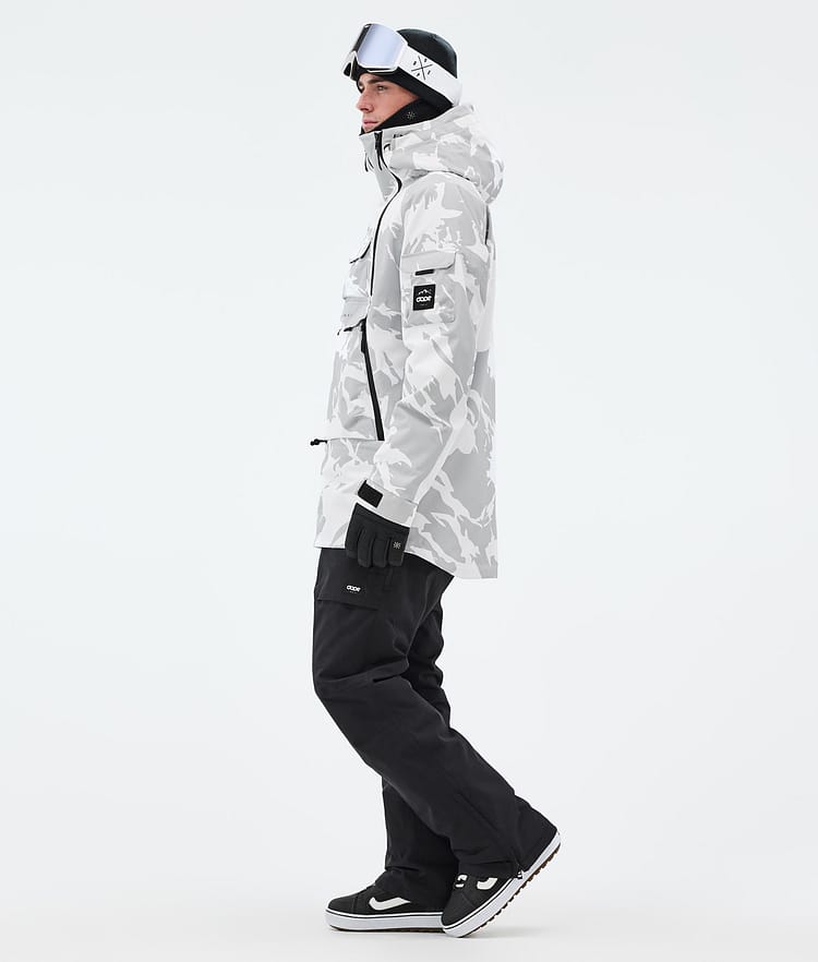 Dope Akin Snowboardjacka Herr Grey Camo, Bild 3 av 9