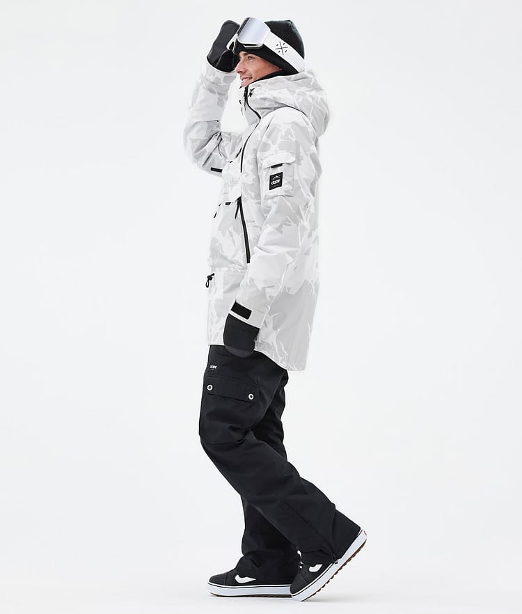 Dope Akin Snowboardjacka Herr Grey Camo Renewed