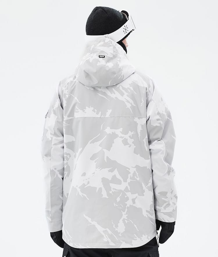 Dope Akin Snowboardjacka Herr Grey Camo Renewed