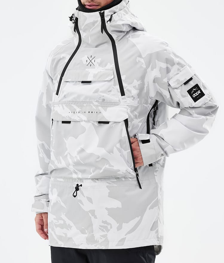 Dope Akin Snowboardjacka Herr Grey Camo Renewed