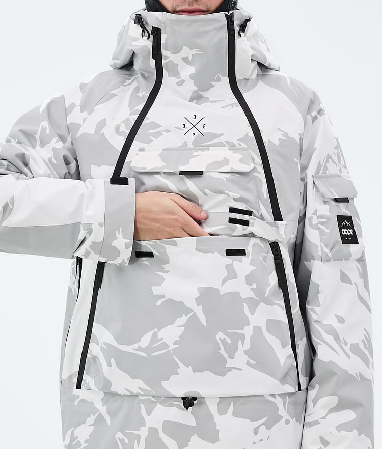 Dope Akin Snowboardjacka Herr Grey Camo, Bild 9 av 10