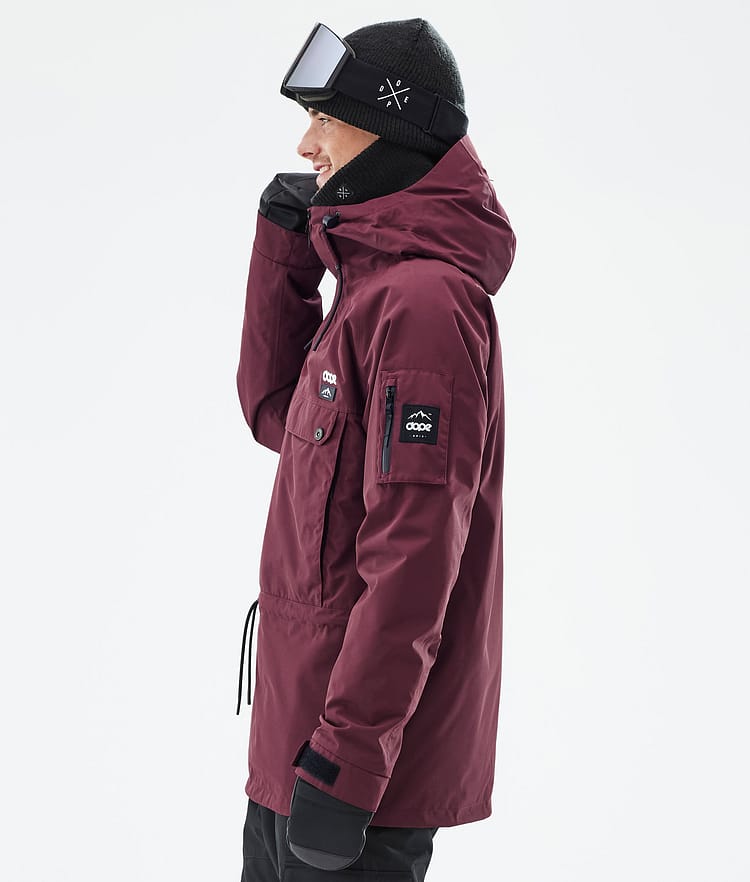 Dope Annok Snowboardjacka Herr Don Burgundy