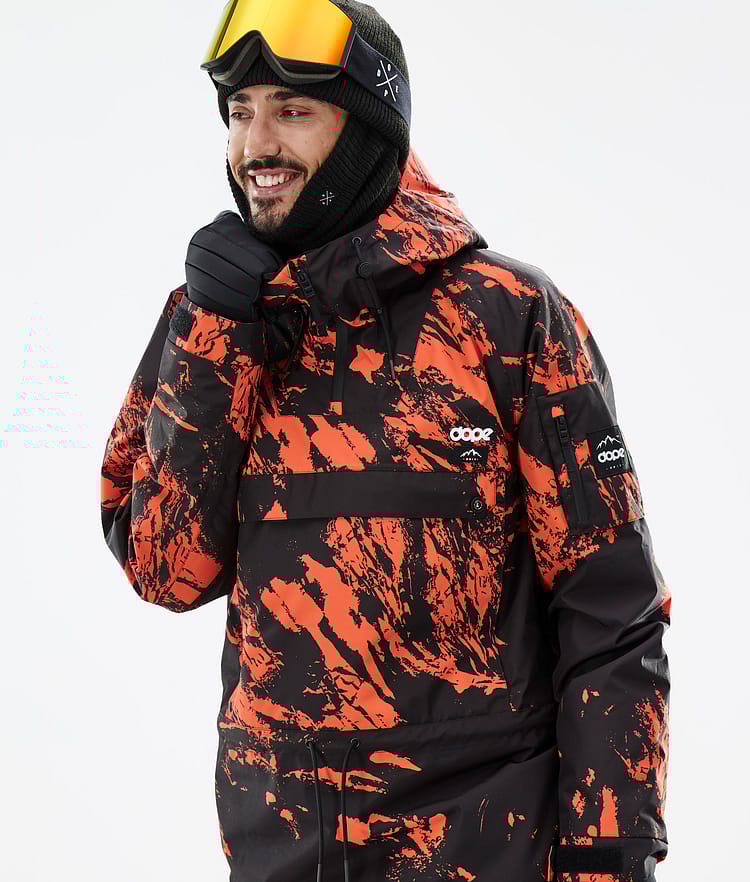 Dope Annok Snowboardjacka Herr Paint Orange, Bild 2 av 9
