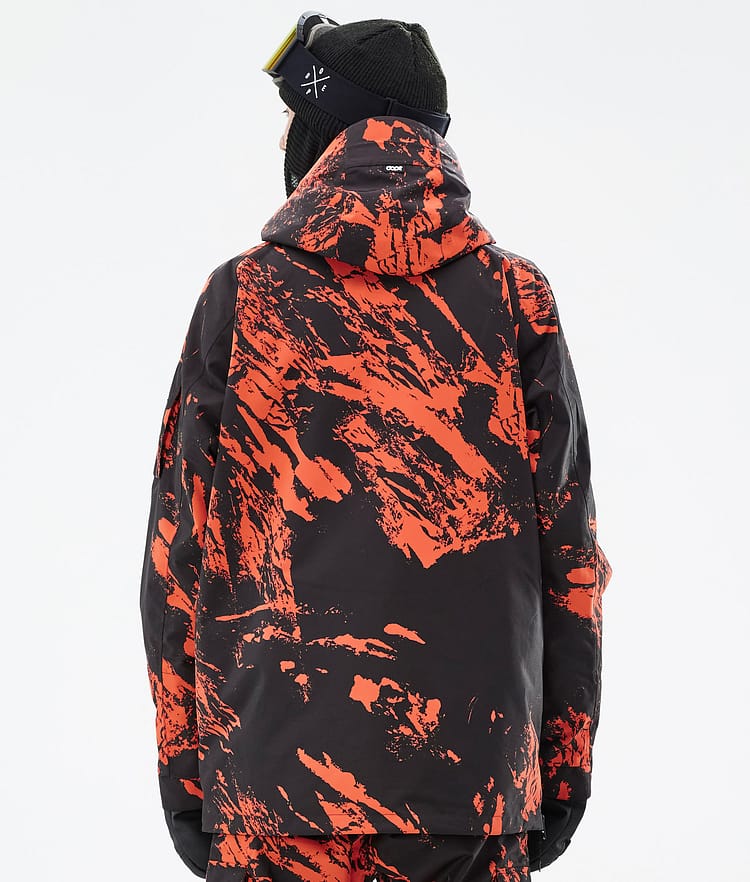 Dope Annok Snowboardjacka Herr Paint Orange