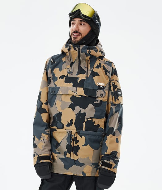 Dope Annok Snowboardjacka Herr Walnut Camo