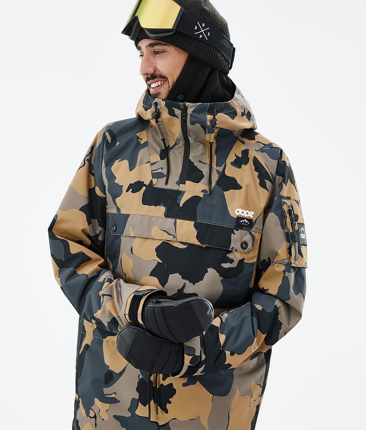 Dope Annok Snowboardjacka Herr Walnut Camo Renewed, Bild 2 av 9