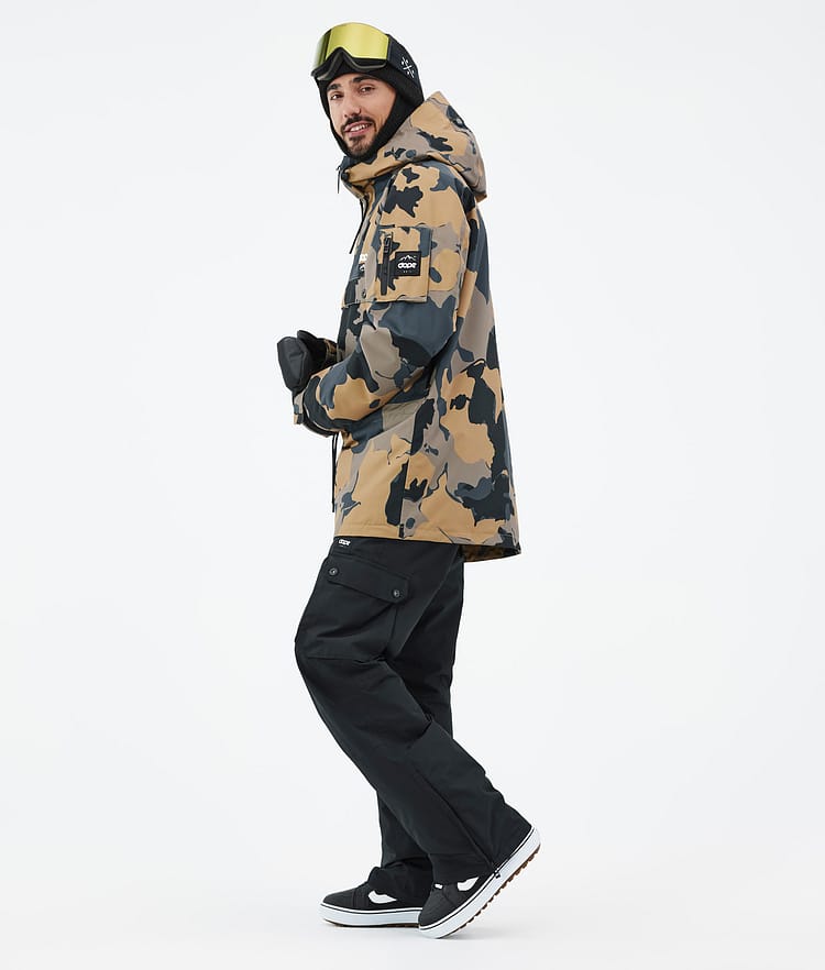 Dope Annok Snowboardjacka Herr Walnut Camo, Bild 4 av 9