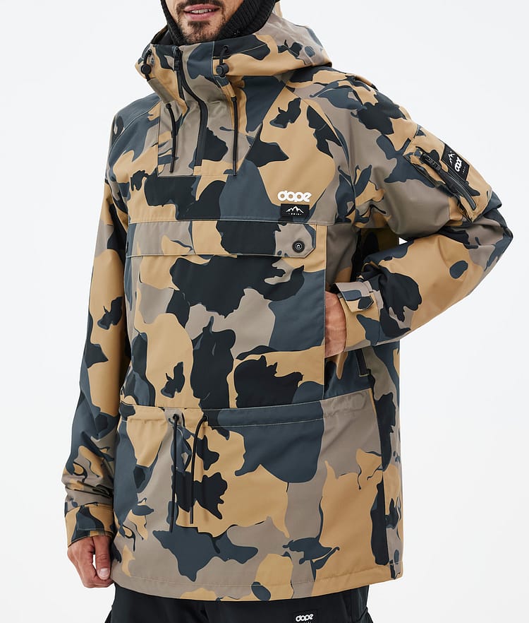 Dope Annok Snowboardjacka Herr Walnut Camo