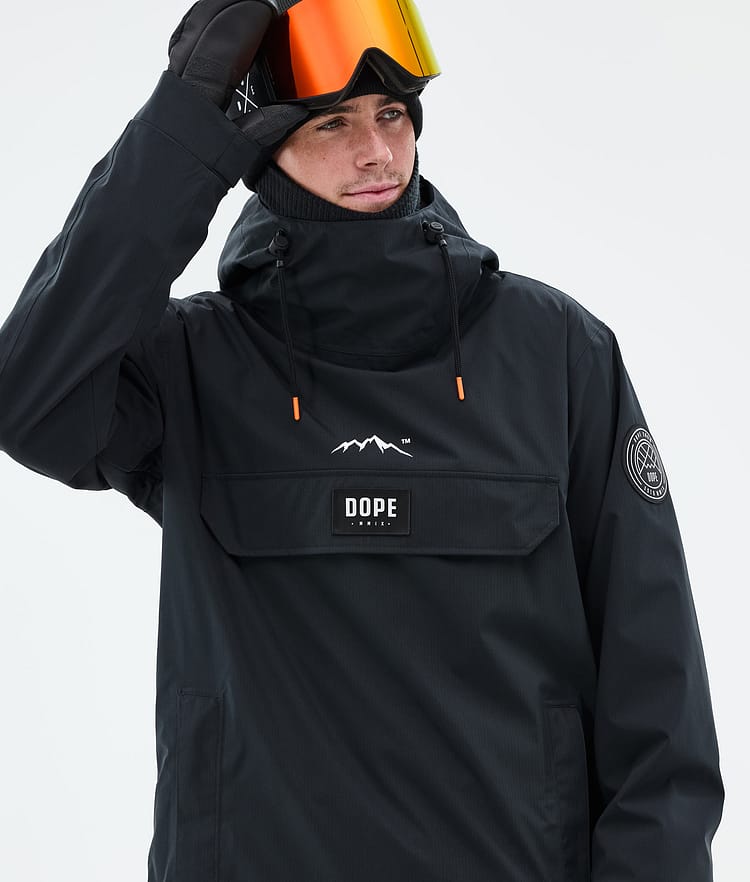 Dope Blizzard Snowboardjacka Herr Black Renewed, Bild 2 av 9