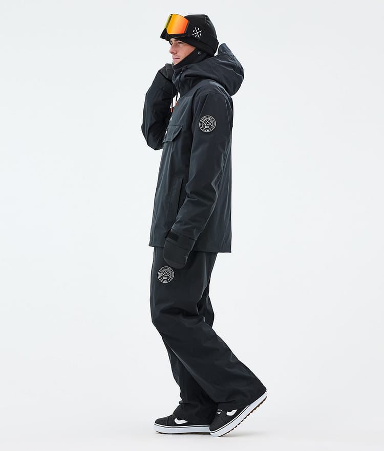Dope Blizzard Snowboardjacka Herr Black Renewed, Bild 4 av 9