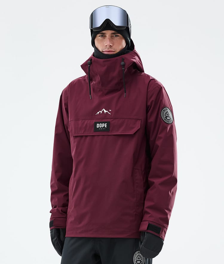Dope Blizzard Snowboardjacka Herr Burgundy, Bild 1 av 9
