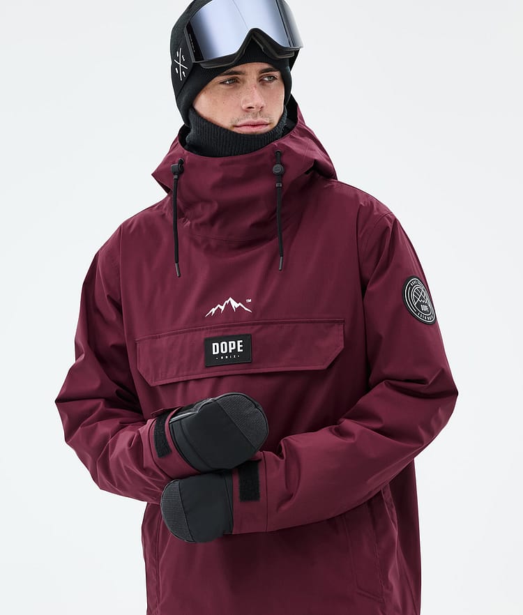 Dope Blizzard Snowboardjacka Herr Burgundy, Bild 2 av 9
